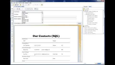 5) OpenERP / Pentaho - Report with Prompted Parameters
