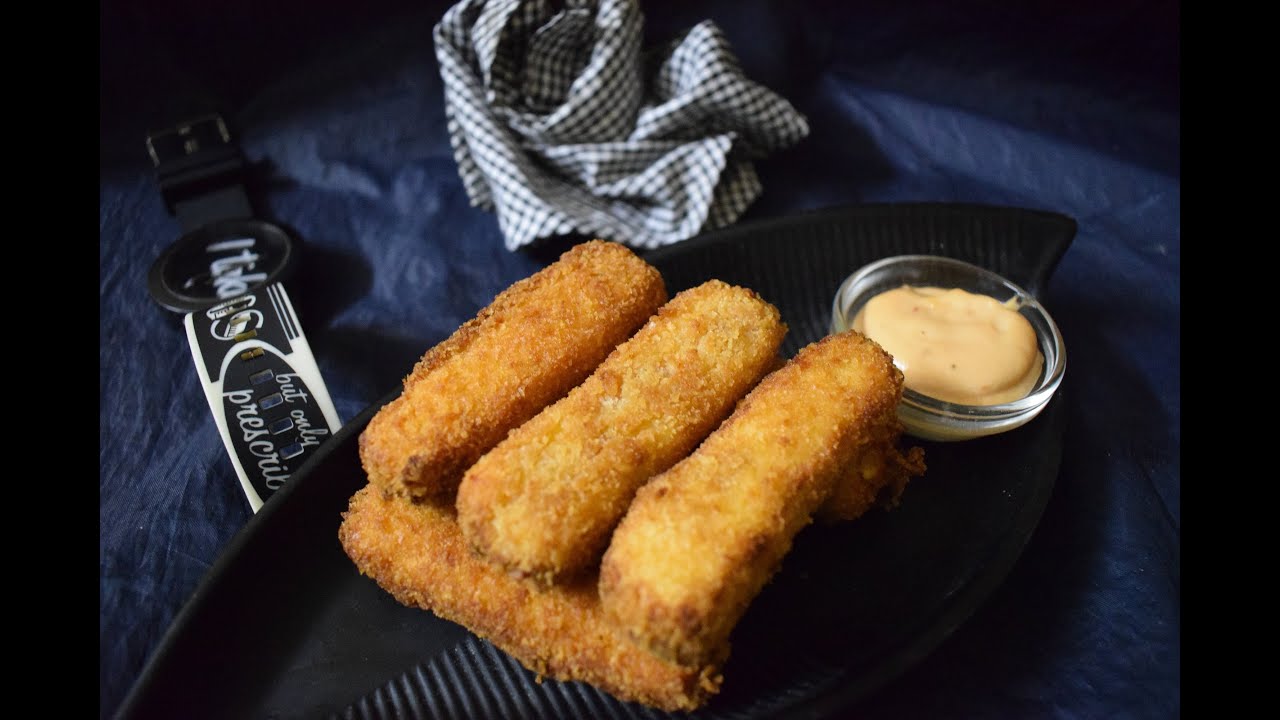 Masala Paneer Fingers with Dip Restaurant Style Paneer Recipe