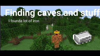 Finding Iron in my minecraft server