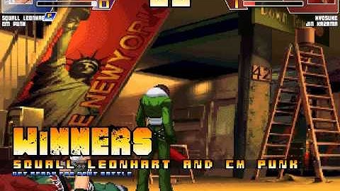 Intense Mugen Battle- Squall & CM Punk vs. Kyosuke & Jin (B-DAY Upload)