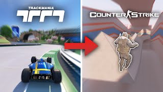 Trackmania Pro tries Counter-Strike Surf