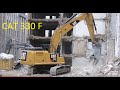 Excavator CAT 330 - demolition site