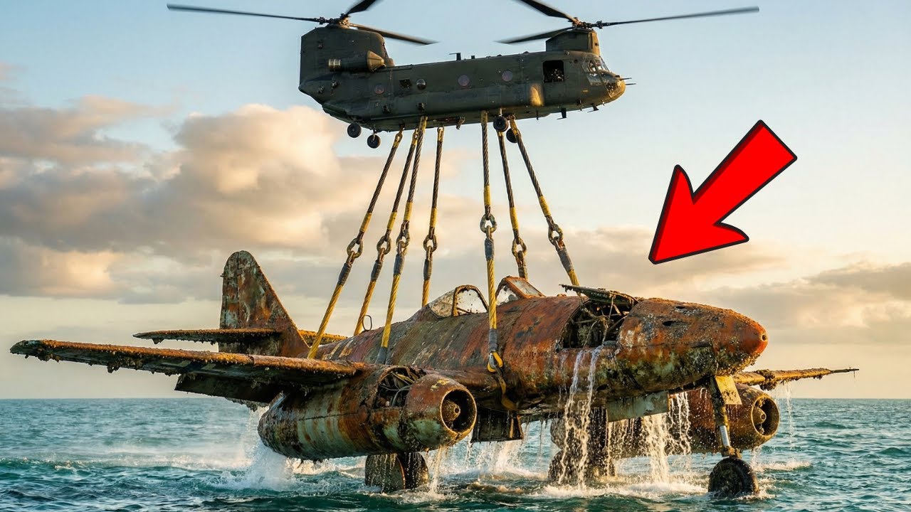 IMPOSSIBLE Restoration — Messerschmitt Me 262 80 Years Seabed to Jet-Perfect