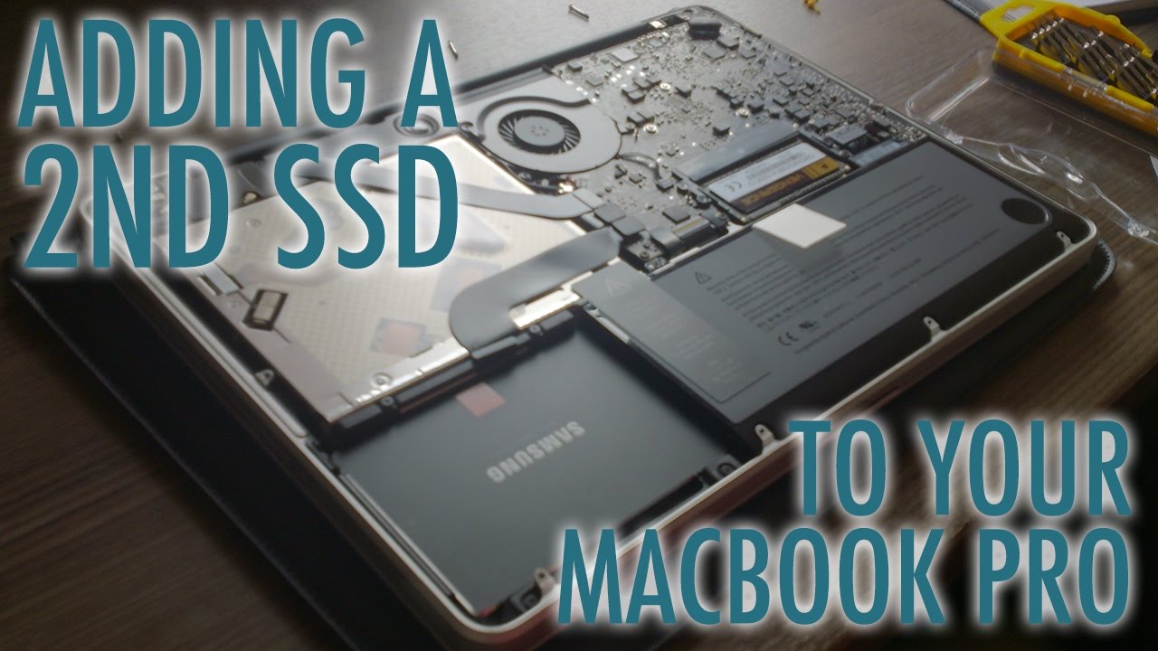 vegetarisk bygning Outlaw How to add a second HDD or SSD to a MacBook Pro - Full guide and tutorial  using the Drevo X1 - YouTube