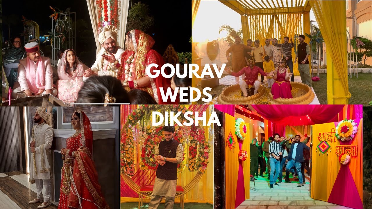 “GOURAV WEDS DIKSHA”💫💗 || The Wedding Vlog 