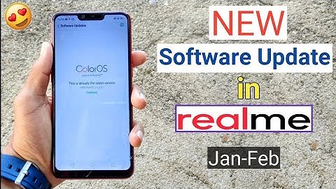 New Software Update Received in Realme Devices (New Features) U1 ColorOS 5.2