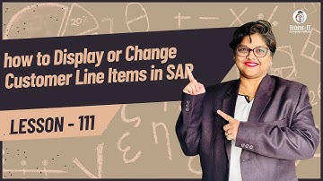#lecture 111: how to Display or Change Customer Line Items in SAP | #sapficotutorial | #saptutorial