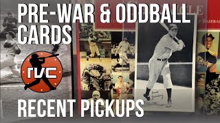 Pre-War and Oddball Vintage Baseball Cards: Recent Pickups