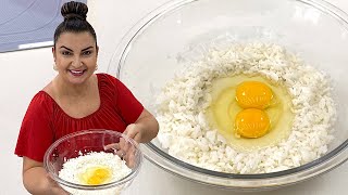 TEM ARROZ VELHO AÍ? FAÇA UM BOLINHO CROCANTE! DESPERDÍCIO ZERO