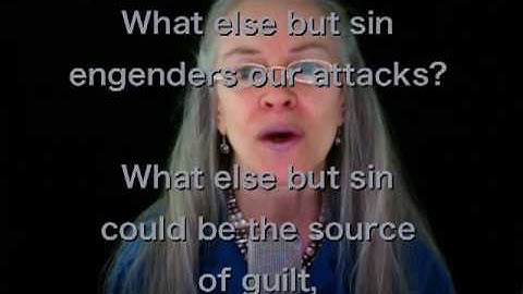 ACIM Lesson 259 - Let me remember that there is no sin