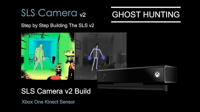 SLS CAMERA GHOST TRACKER PARANORMAL GHOST HUNTING EQUIPMENT KINECT V1  STICKMAN