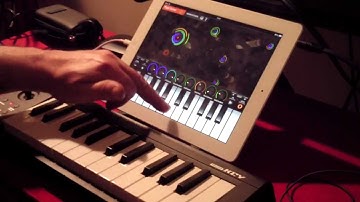 Novation Launchkey and Launchpad sync test for iPad