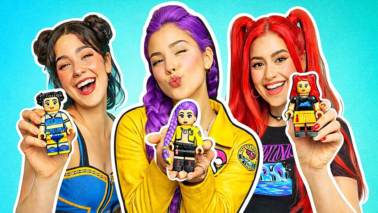 We Made KPop Demon Hunters from LEGO! Fun Crafts & DIY Kits