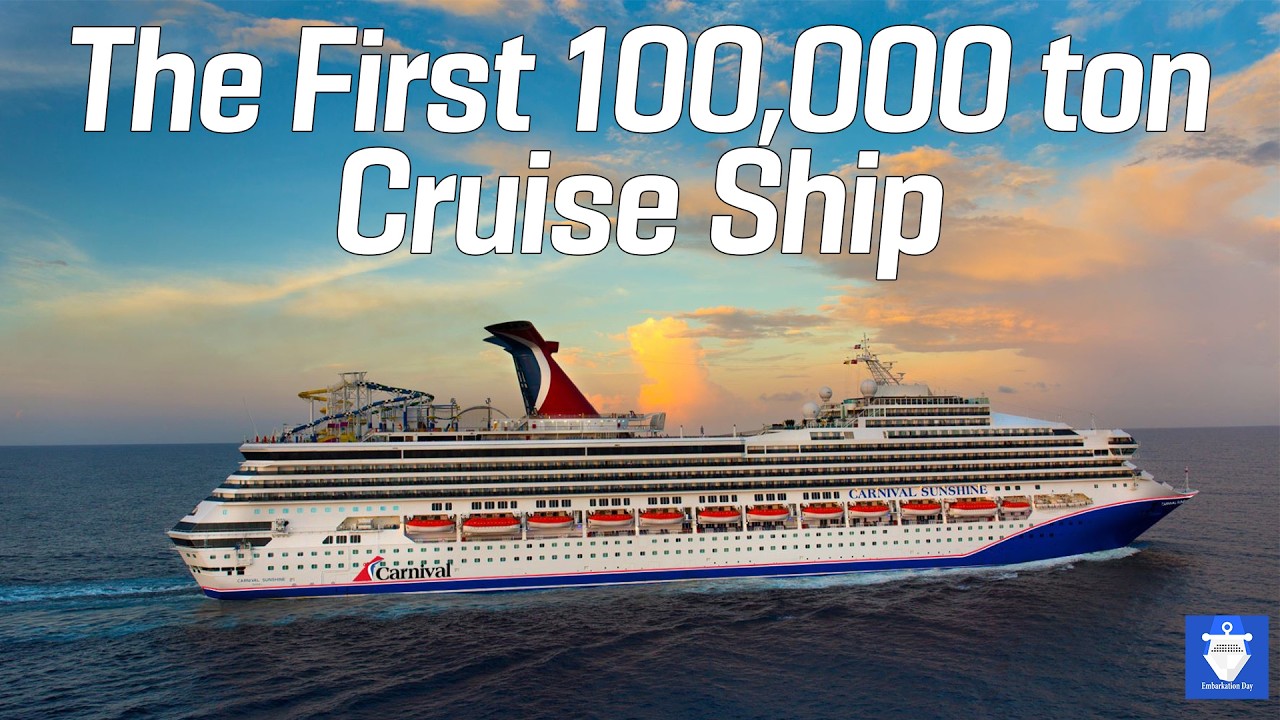 Breaking the 100,000 Gross Ton Barrier - Sun Princess & Carnival Destiny | The Megaship Race Part 2