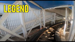 Legend Roller Coaster - Arnold's Park, Iowa