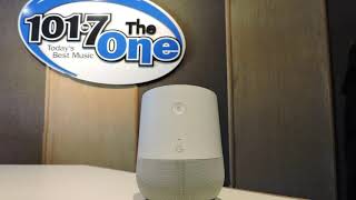 Celebrity Hey Google, play 101 point Seven the One Wealth