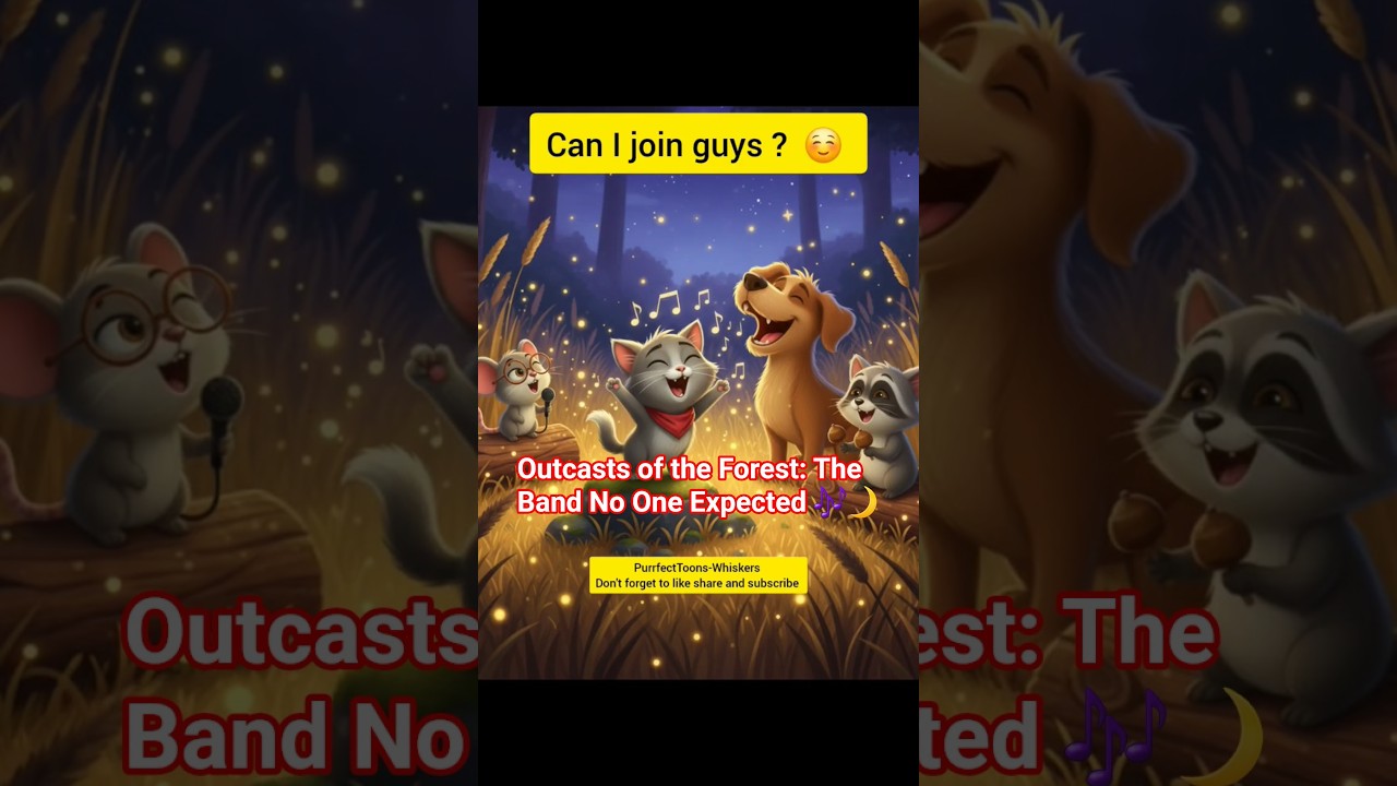 Rejected by the Choir, They Created Magic Together 🎵❤️# cartooncats 