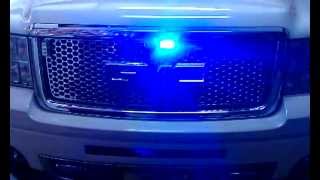 Peterson 153 Led Strobe Lights On Gmc Sierra Denali