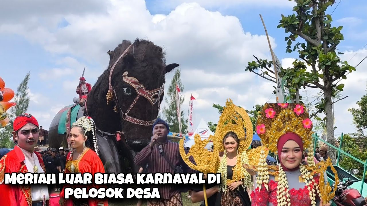 Momen Setahun Sekali MERIAH POLL Gadis Cantik Turun Gunung Karnaval Ds Nglengkir Blora Part 5 (End) 