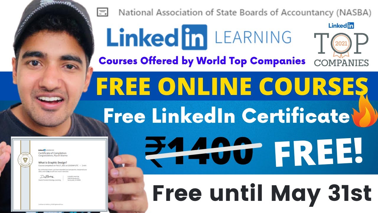 best linkedin learning certifications