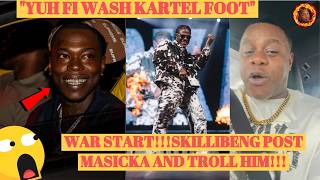 FlGHT!SKILLIBENG Finally Call MASICKA Name MC NUFFY Get INVOLVE And Expose MASICKA For VYBZ KARTEL