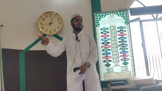 jumah khutba at masjide Ayesha binte abubakar r.a. chaurawn by akhlaque meraj- topic-Quran