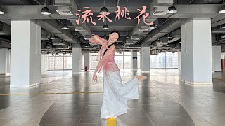 魏小涵《流水桃花》节选翻跳-胡惠中版