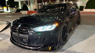 POV 900 HP BMW M4 Comp Runs into Hellcat & TRX on ATL Highway  The Atlanta Police Got Behind My 1500hp Bmw M4 Ft Quan