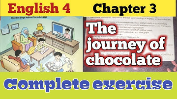 English Class 4 Chapter 3/Journey of chocolate/PTB English Class 4/Class 4 English Chapter 3exercise