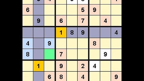 How to Solve Washington Times Sudoku Difficult June 4, 2021