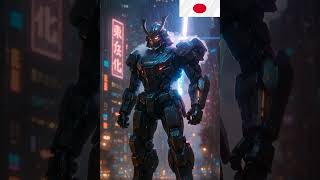 🌍 Countries as Robots 🤖⚙️ | What if Nations Became Machines?! #CountriesAsRobots #AIart #AIvideo