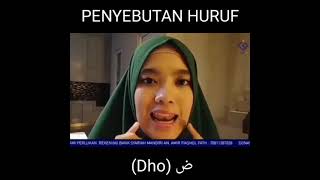 BELAJAR PENYEBUTAN MAKHROJUL HURUF DHO DENGAN KAK NABILA AL HAFIDZ JURI HAFIDZ INDONESIA screenshot 3