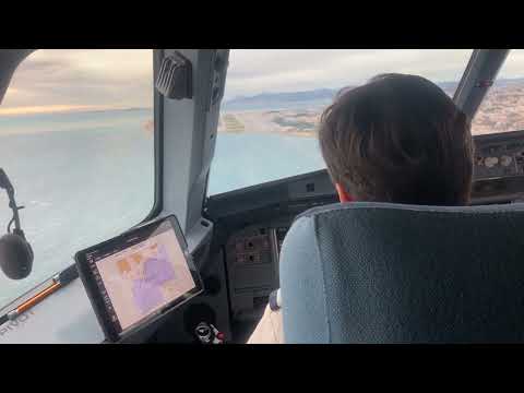 Atterrissage Nice Aegean A320 (cockpit landing)