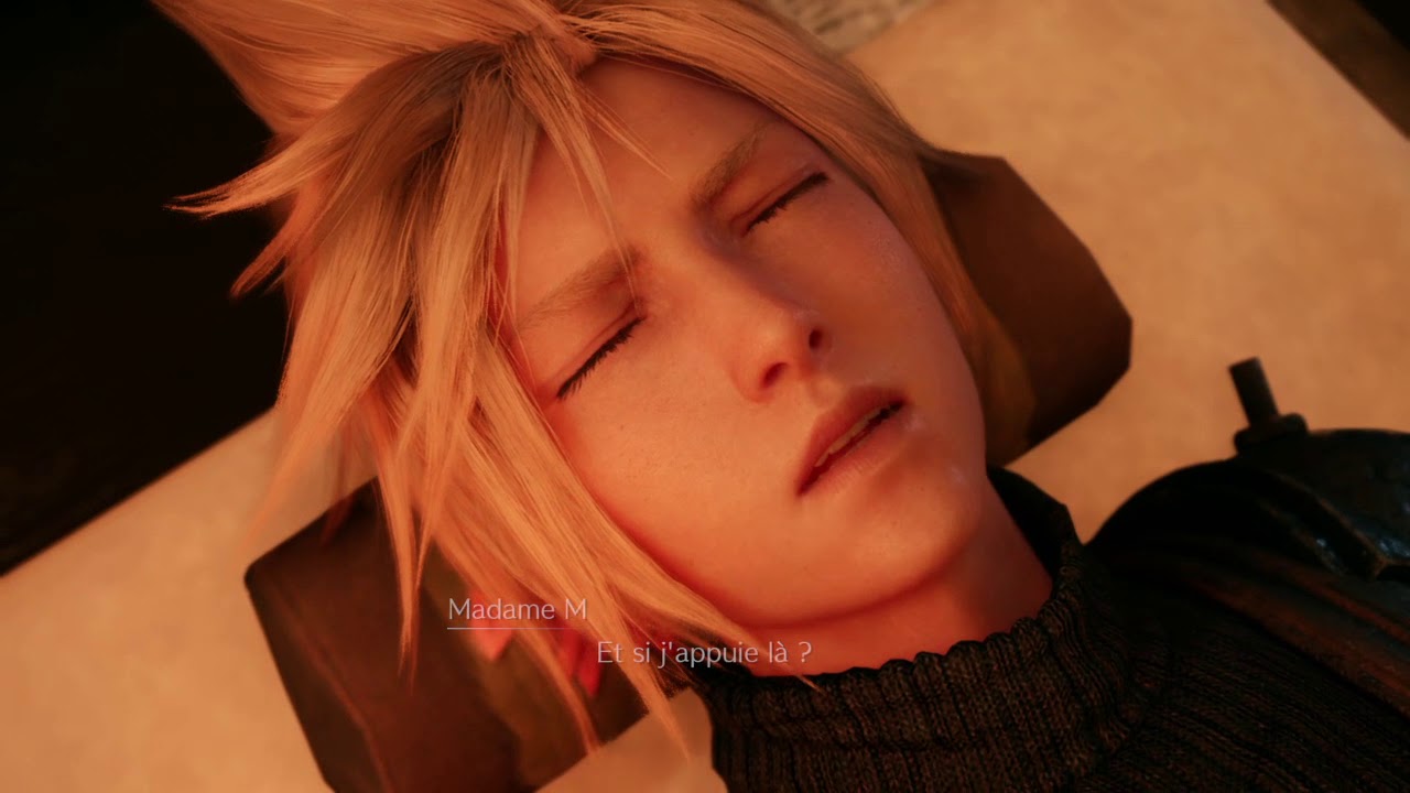 FINAL FANTASY VII REMAKE Massage Tendancieux YouTube