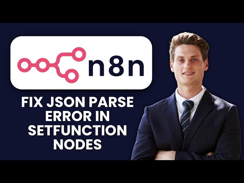How to Fix n8n JSON Parse Error in Set/Function Nodes 🧩 Validate Input, Fix Quotes & Syntax