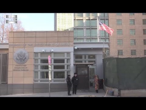 რუსეთში აშშ-ის საელჩო საკონსულო სამსახურის პერსონალს 75%-ით ამცირებს