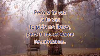 Me Resisto ( Letra )  LOS TEMERARIOS