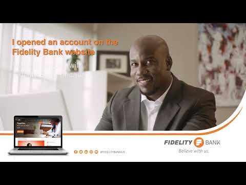 Fidelity Bank Online Account Opening