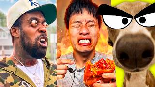FUNNIEST Spicy Food Reactions