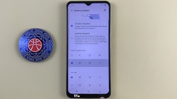 How to change the style and position of the buttons on the navigation bar on Vivo Y16 Android 12