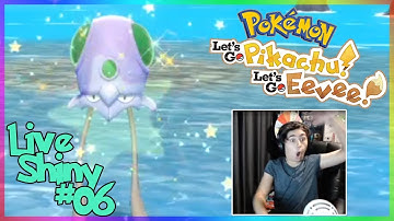 CRAZY RANDOM LIVE SHINY TENTACOOL! | Pokemon Let
