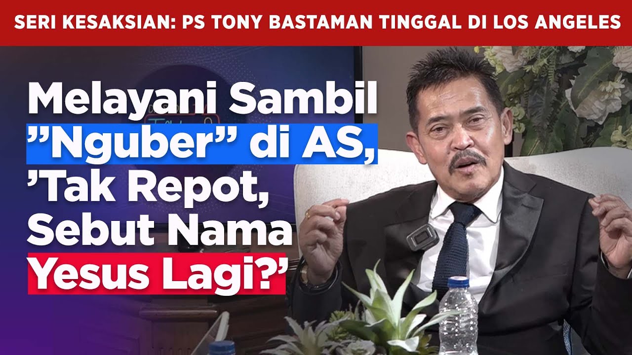 MURTADIN Driver Uber yang jadi Pendeta Ini Tak Perlu Nyebut 'Yesus' Lagi? | Ps Tony Bastaman