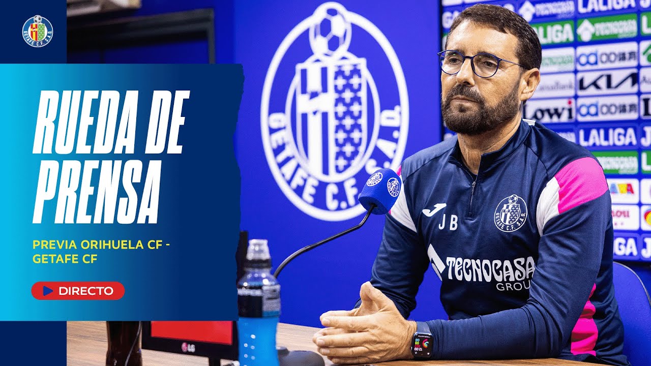 EN DIRECTO | Rueda de prensa de José Bordalás - YouTube
