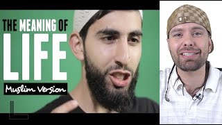 CHRISTIAN REACTS TO THE MEANING OF LIFE | MUSLIM SPOKEN WORD | HD