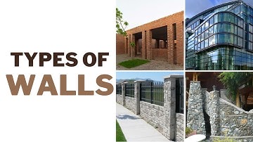 Types of walls | NATA JEE B.ARCH NIFT NID UCEED CEED | Design Exams Preparation
