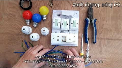 Hướng dẫn lắp taplo 1 cầu chì - 3 công tắc | How to install one fuse - three switch