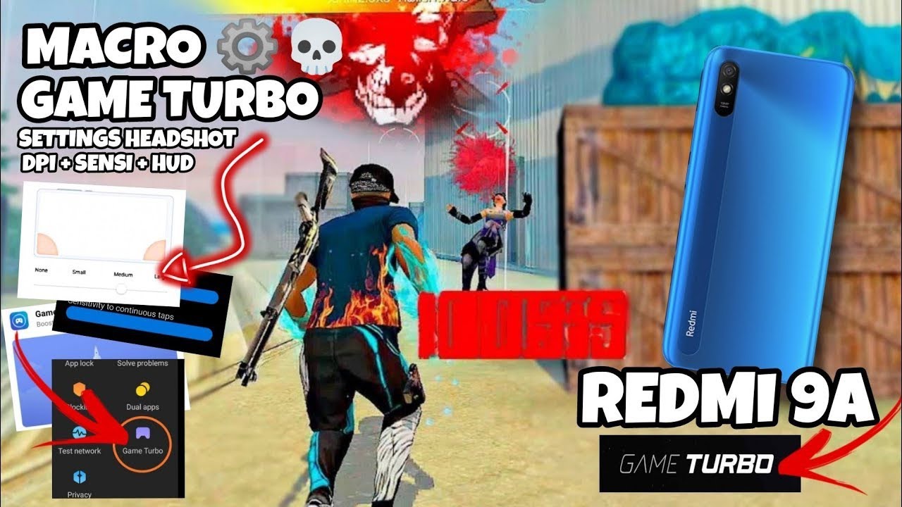 NEW SETTINGS MACRO 💀⚙️ REDMI 9a NO LAG + MACRO+ ⚡ One ONE TAPE HEADSHOT SETTING 🔥 / AFC 7 FF / 🇮🇳
