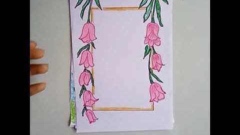 how to decorate front page of assignments #borderdesigns #shortsvideo #shorts #5