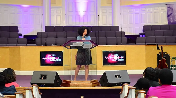 Danielle Erwin at WWG 2015 @WomenMadeWhole