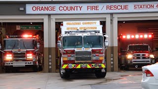 *TURNOUT* Engine 42 & Medic 8 Responding  - OCFRD
